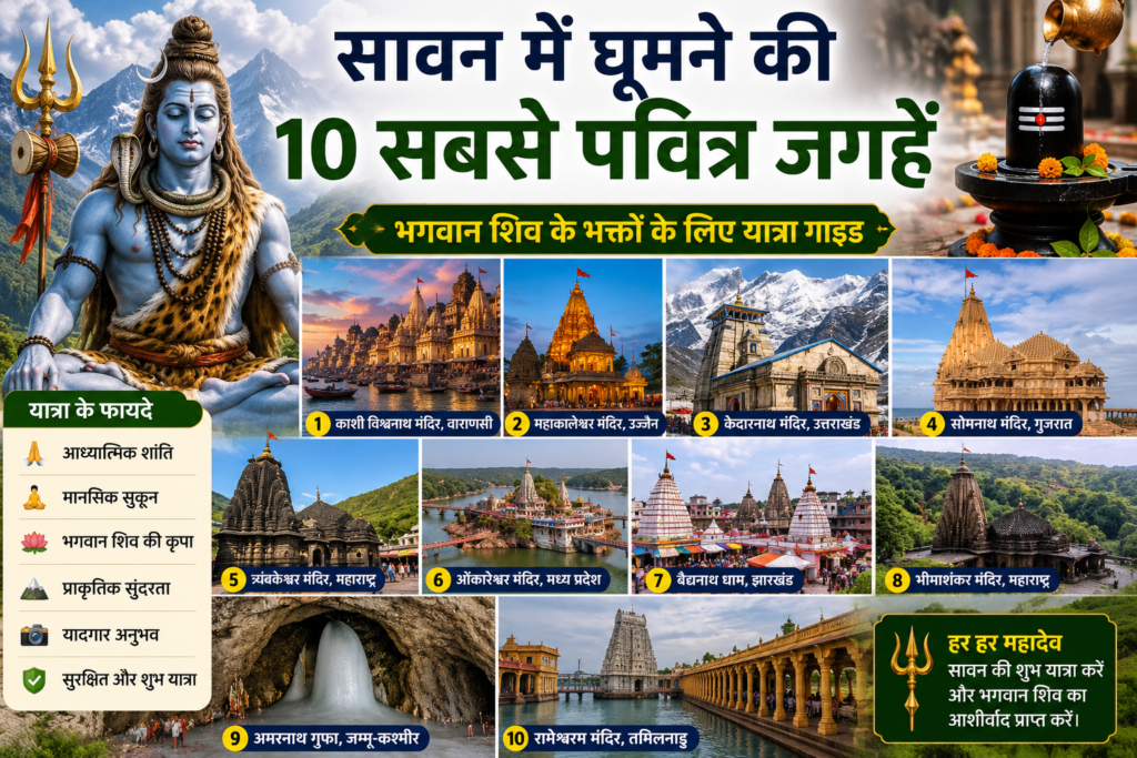सावन में घूमने की जगह